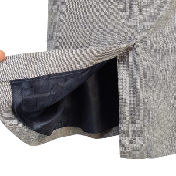 Pendleton Gray Houndstooth Skirt - Picture 4 of 13